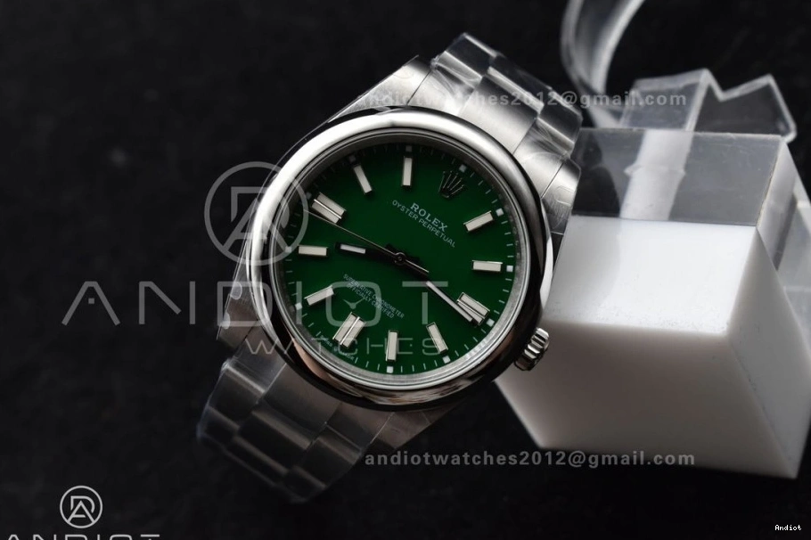 Steel Best DIWF 41mm 904L Edition 124300 Green Perpetual A3230 1:1 Oyster Dial 0513